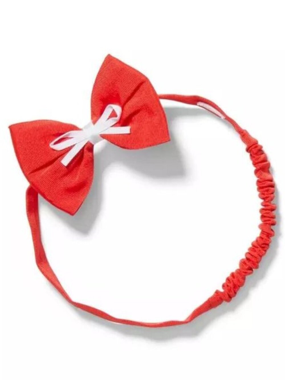 Janie and Jack Baby Tomato Red Soft Bow Headband - NWT